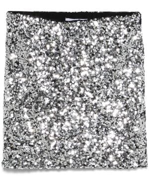DKNY Sequinned Mini Skirt - Black