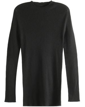 Rick Owens リブニット セーター - ブラック