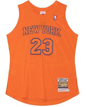 Mitchell & Ness "nba Ny Knicks 2012 Marcus Camby" Christmas Day スウィングマンジャージ - オレンジ