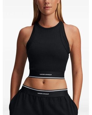 Under Armour Meridian Ribbed Racerback Top - Black