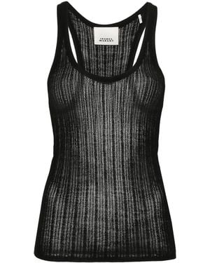 Isabel Marant Dorsia Camisole Top - Black