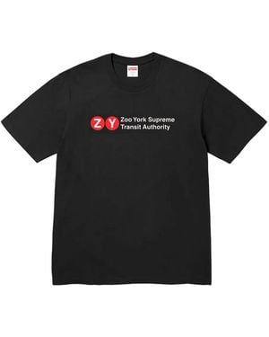Supreme Zoo York Transit "Ss 25 - Black