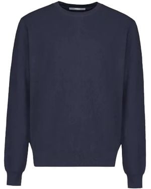 People Of Shibuya Crew-Neck Jumper - Blue