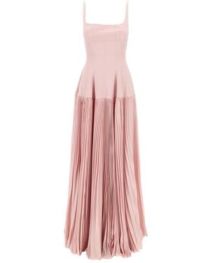 Giovanni bedin Pleated Maxi Dress - Pink
