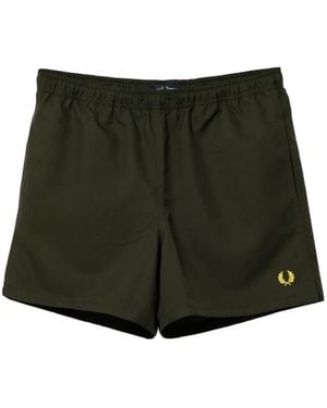 Fred Perry Swim Shorts - Green