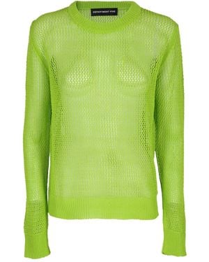 Department 5 Gestrickter Pullover - Grün