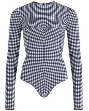 Jean Paul Gaultier Long-Sleeves Top - Blue
