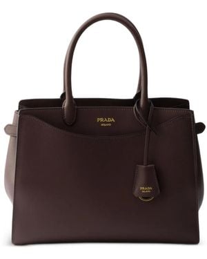 Prada Große Prelude Handtasche - Braun