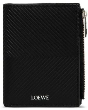Loewe Portafoglio Con Stampa - Nero