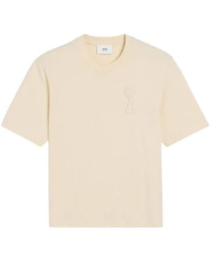 Ami Paris T-Shirts And Polos - White