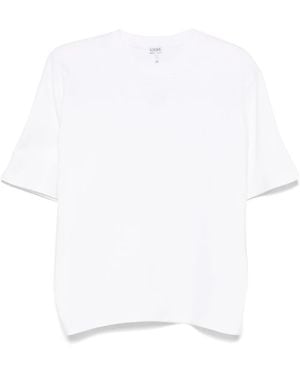 Loewe ドレープ Tシャツ - ホワイト