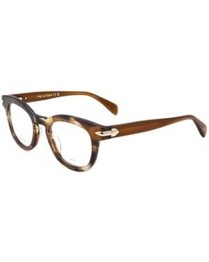Rag & Bone Tortoiseshell-Effect Square-Frame Glasses - Brown