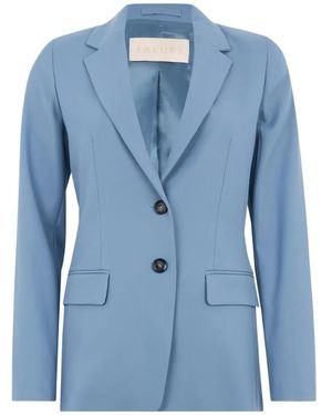 iBlues Buttoned Blazer - Blue
