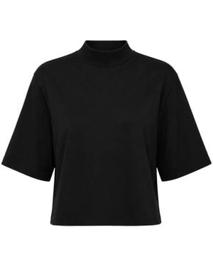 Club21 Collection Jersey Irene Con Cuello Decorativo - Negro