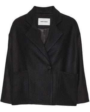 Henrik Vibskov Shady Notched-Lapel Jacket - Black