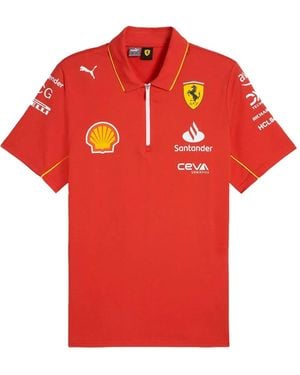 PUMA X Scuderia Ferrari Team Polo Shirt - Red