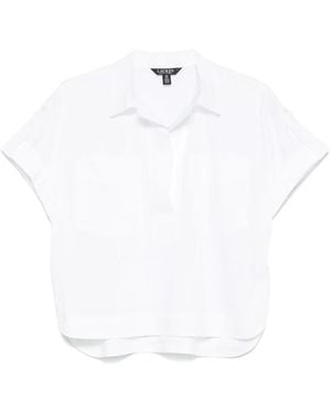 Ralph Lauren Blouse À Col V - Blanc