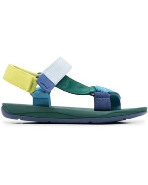 Camper Match タッチストラップ サンダル - ブルー