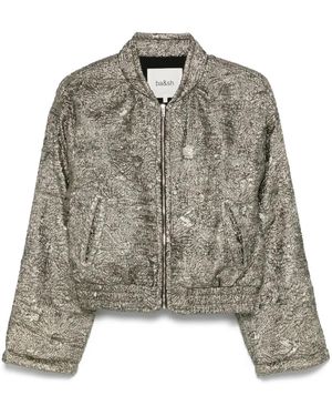 Ba&sh Bary Bomber Jacket - Grey