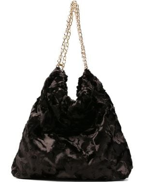 La Milanesa Borsa Tote Con Catena - Nero
