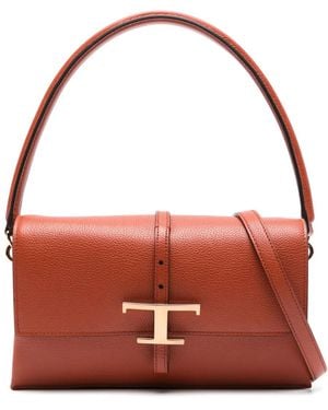 Tod's T タイムレス ショルダーバッグ ミニ - レッド