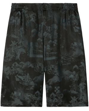 Off-White c/o Virgil Abloh Fresco ショートパンツ - ブラック