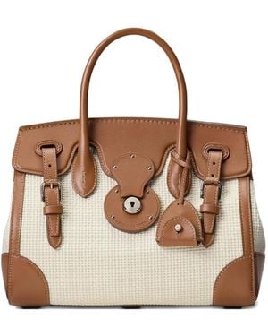 Ralph Lauren Sac Cabas Soft Ricky 27 - Neutre