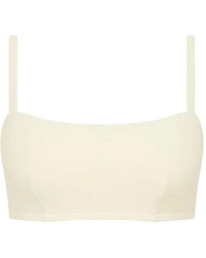 Bondi Born Anja Square-Neck Bikini Top - Natural