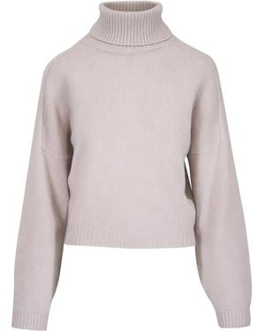 LeKasha Roll-Neck Long-Sleeve Jumper - Pink