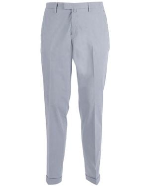 Briglia 1949 Pressed-Crease Turn-Up Trousers - Blue