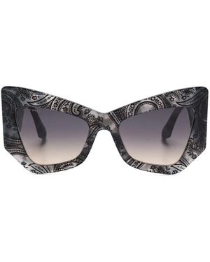 Etro ペイズリー サングラス - グレー