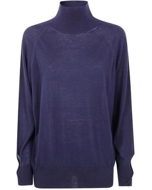 Liviana Conti Wool Sweater - Blue
