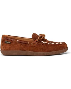 G.H. Bass & Co. Wilton Driver Weave Loafers - Brown