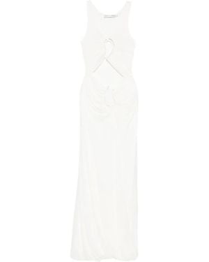 Christopher Esber Paisley-Ring Dress - White