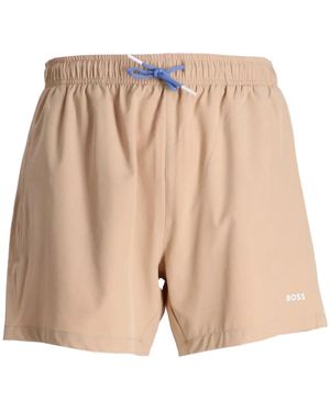 BOSS Tio Badeshorts - Natur