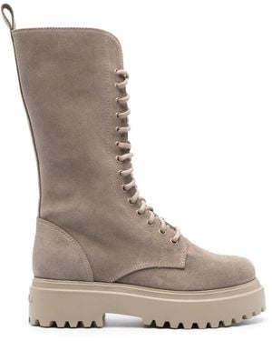 Le Silla Ranger Suede Boots - Grey