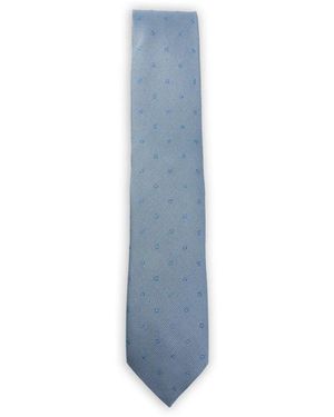 Tom Ford Dotted-Pattern Tie - Blue