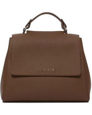 Orciani Small Sveva Tote Bag - Brown