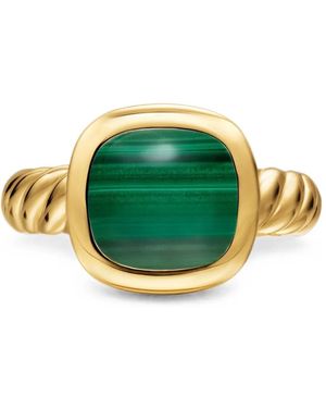 David Yurman Mercer Malachite Ring - Green