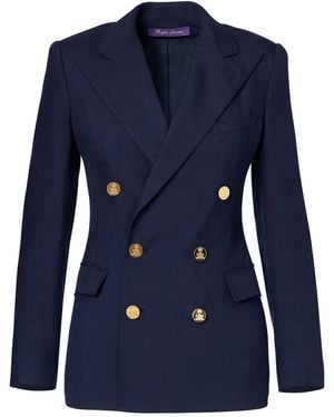 Ralph Lauren Double Breasted Blazer - Blue