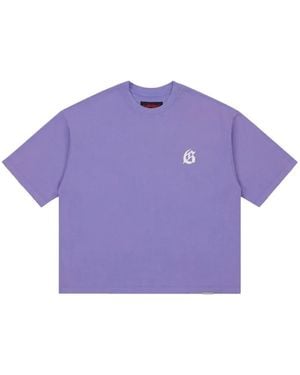 Godspeed Logo-Print T-Shirt - Purple