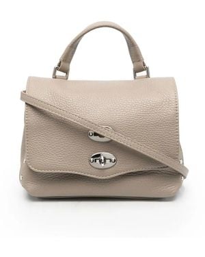 Zanellato Postina Leather Shoulder Bag - Natural