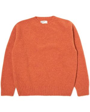 Universal Works Pullover Ohne Nähte - Orange