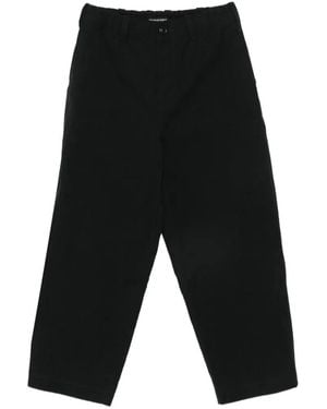 Casey Casey Elasticated-Waistband Pants - Black