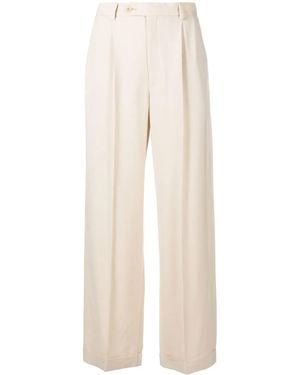 A.P.C. Melissa Hose Mit Weitem Bein - Weiß