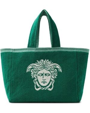 Versace Sac Cabas À Motif Medusa - Green