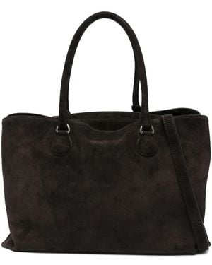 OSOI Grand Cabas À Plaque Logo - Noir