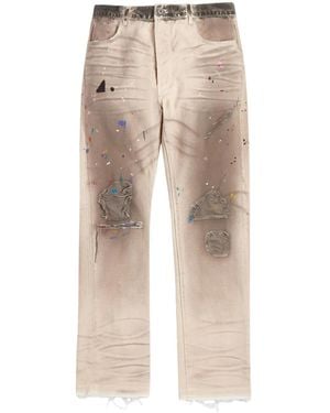 GALLERY DEPT. Hollywood Distressed Jeans - Natural