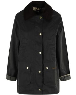 Barbour Modern Beadnell Waxed-Cotton Jacket - Black