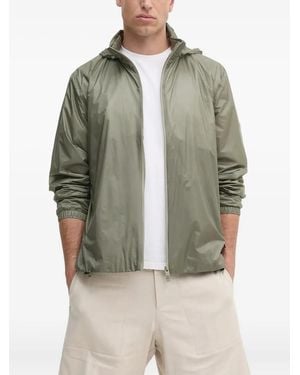 Rains Zip-Front Lightweight Jacket - Green